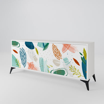 BOTANICAL HURRICANE 3-Door Sideboard