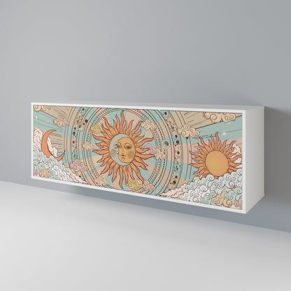 MYSTICAL STRUCTURE 3-Door Sideboard