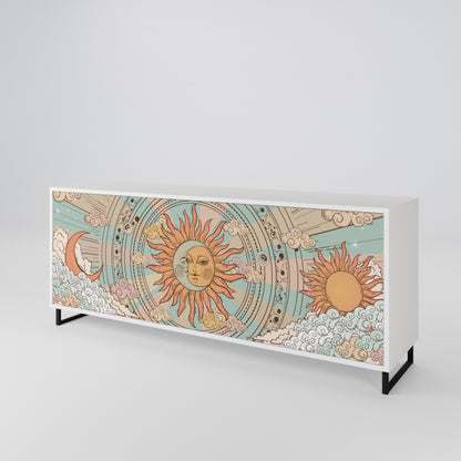 MYSTICAL STRUCTURE 3-Door Sideboard