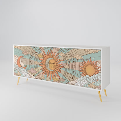 MYSTICAL STRUCTURE 3-Door Sideboard