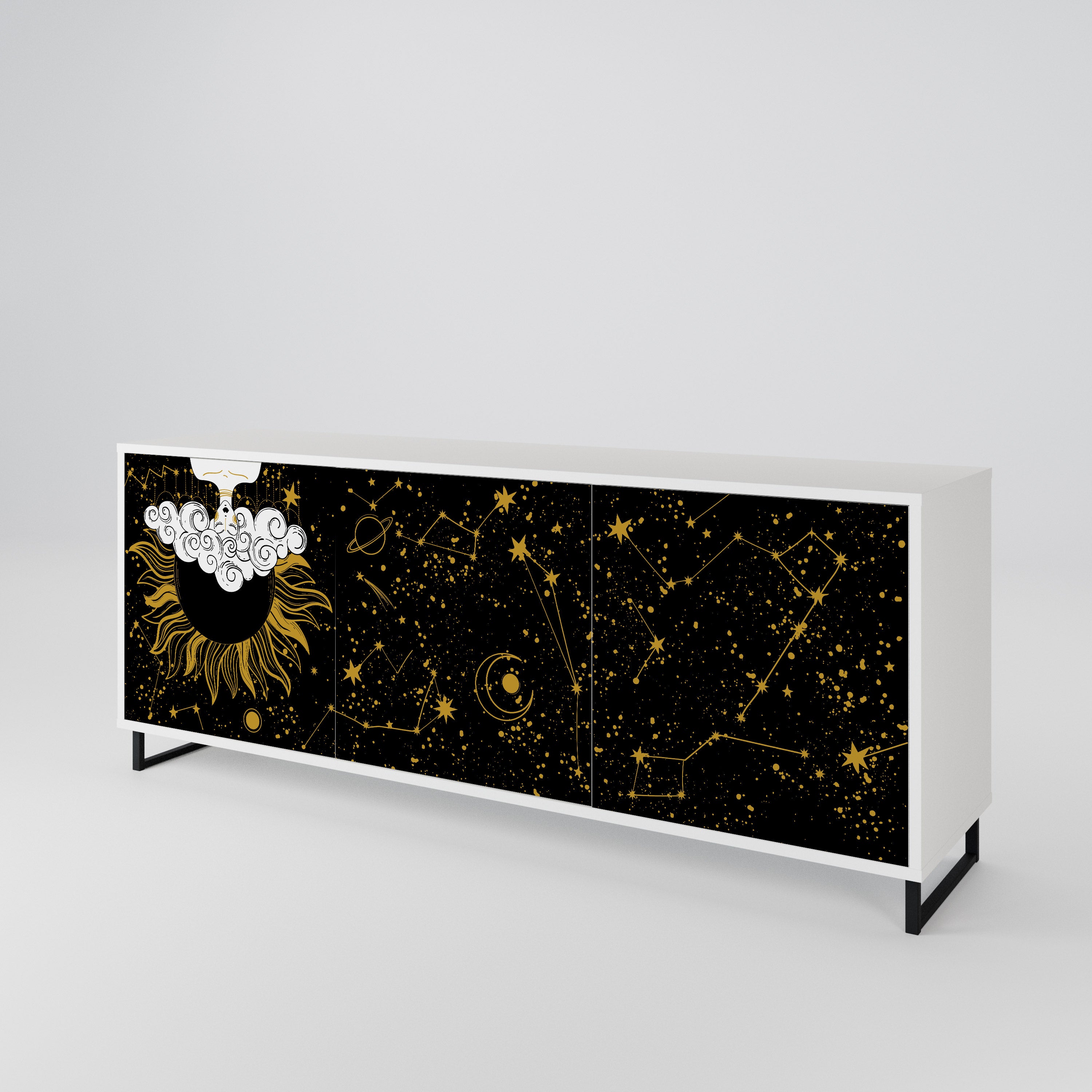 STELLAR CONSTELLATIONS 3-Door Sideboard