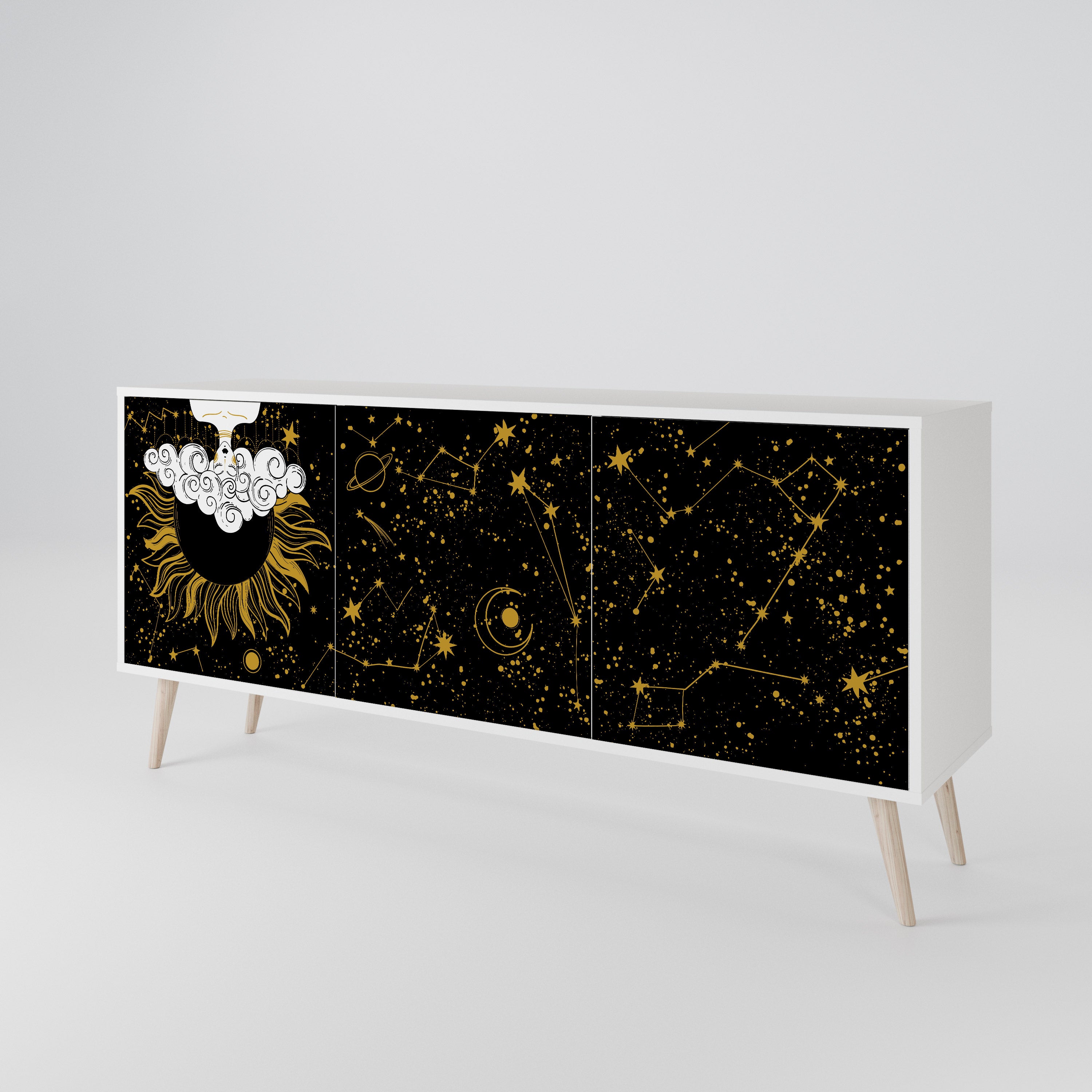 STELLAR CONSTELLATIONS 3-Door Sideboard