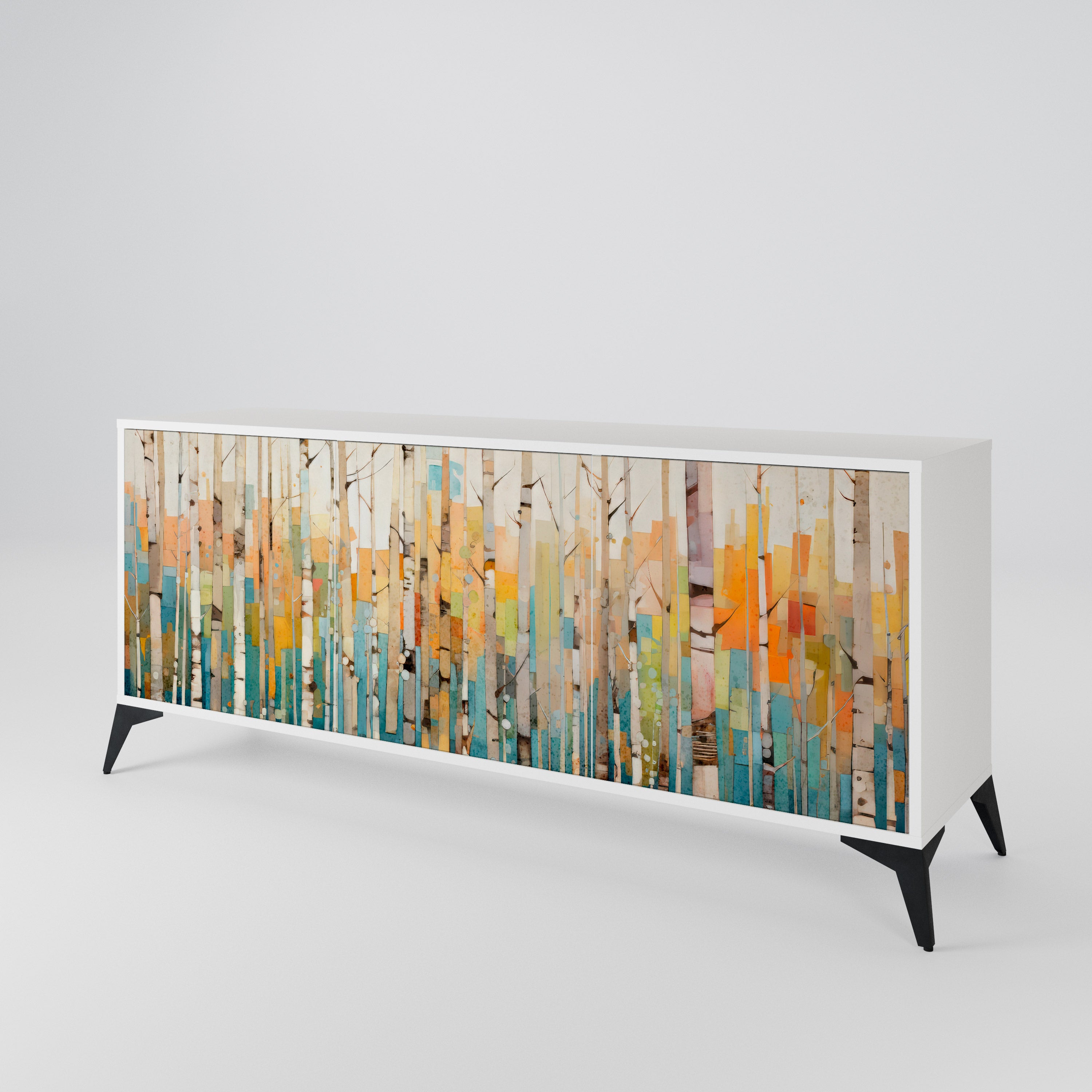 BIRCH KALEIDOSCOPE 3-Door Sideboard