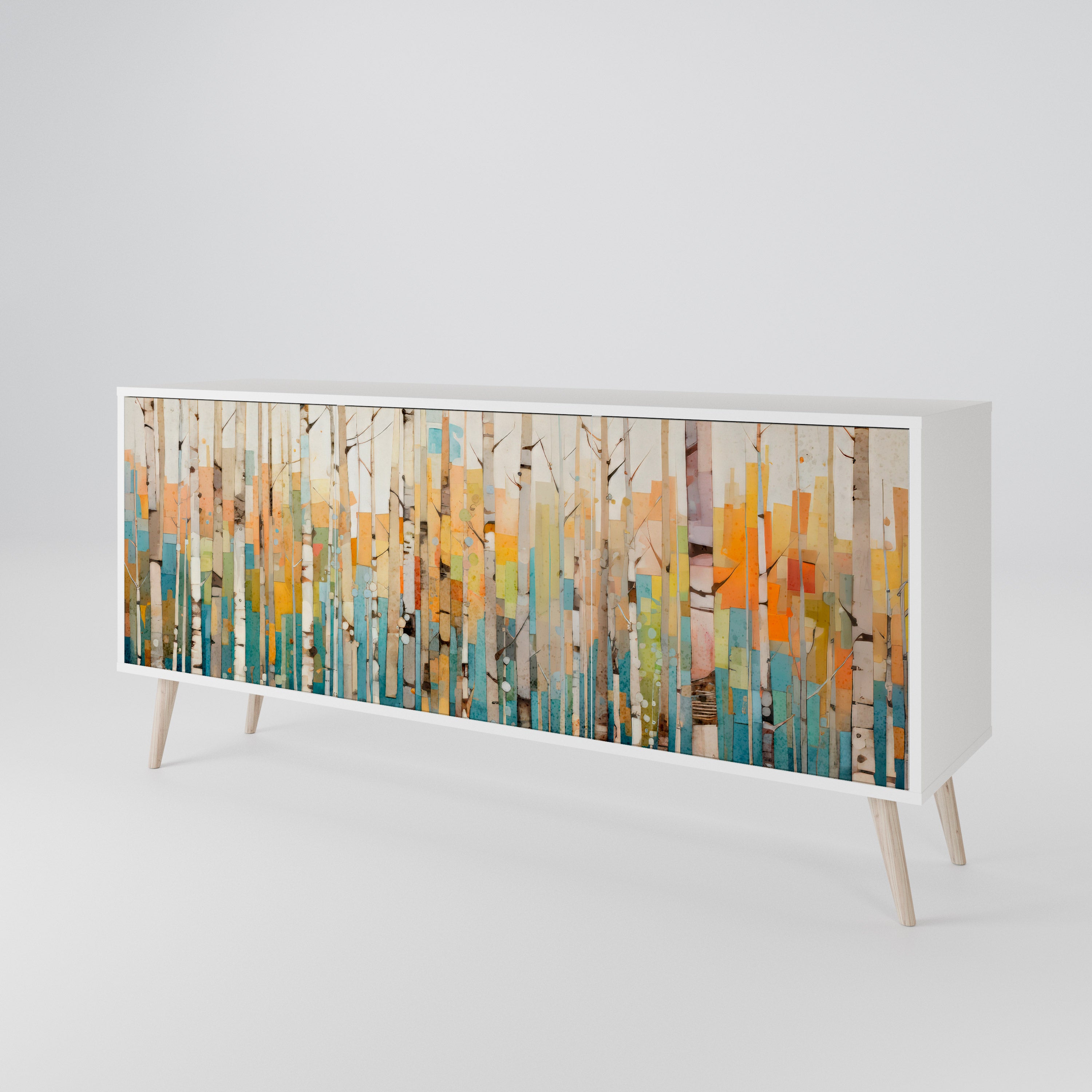 BIRCH KALEIDOSCOPE 3-Door Sideboard
