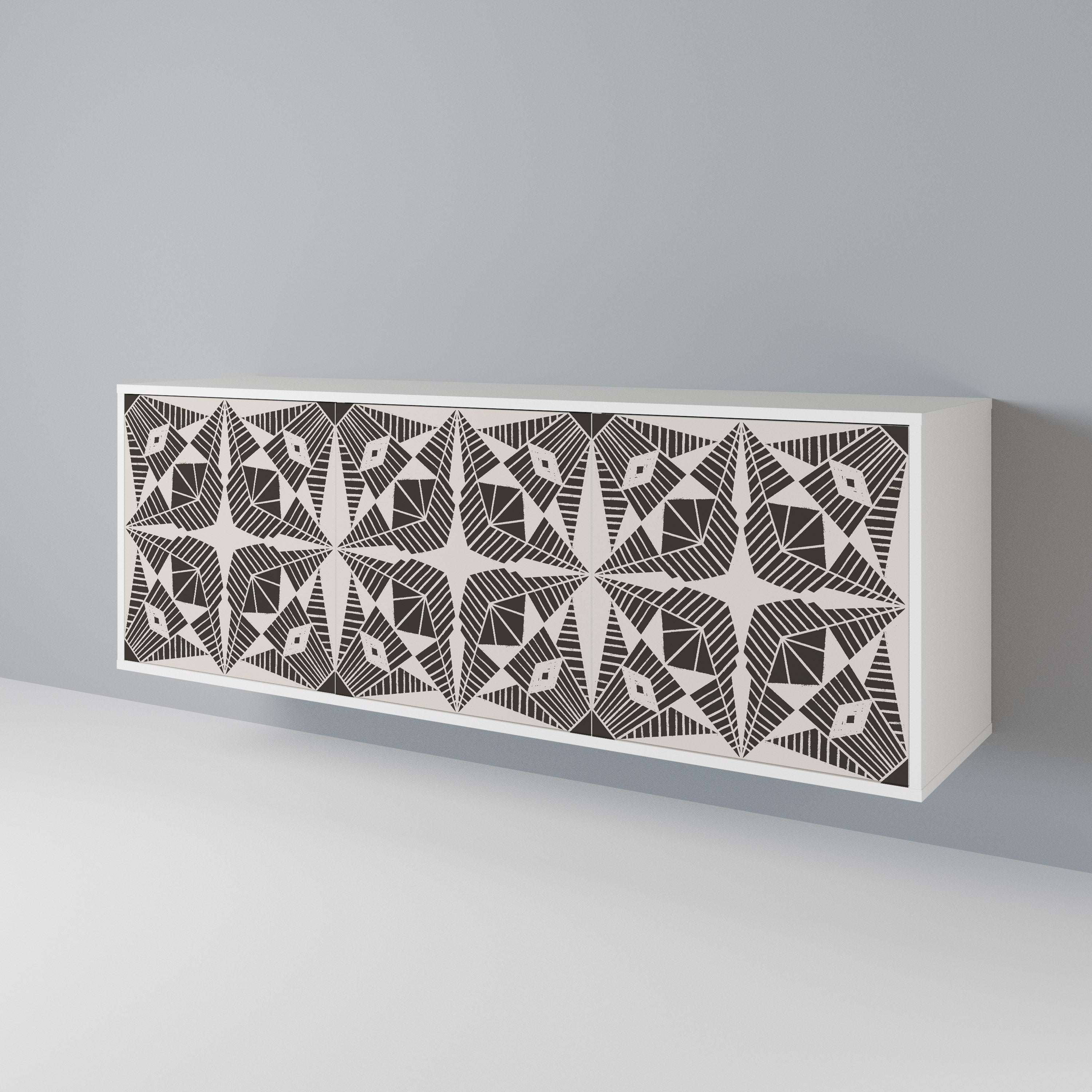 MONOCHROME NEXUS 3-Door Sideboard