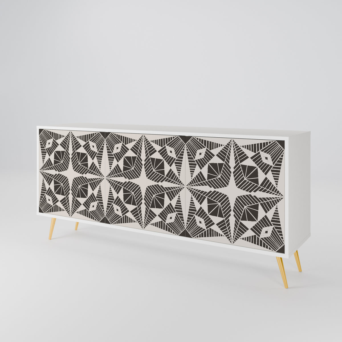 MONOCHROME NEXUS 3-Door Sideboard