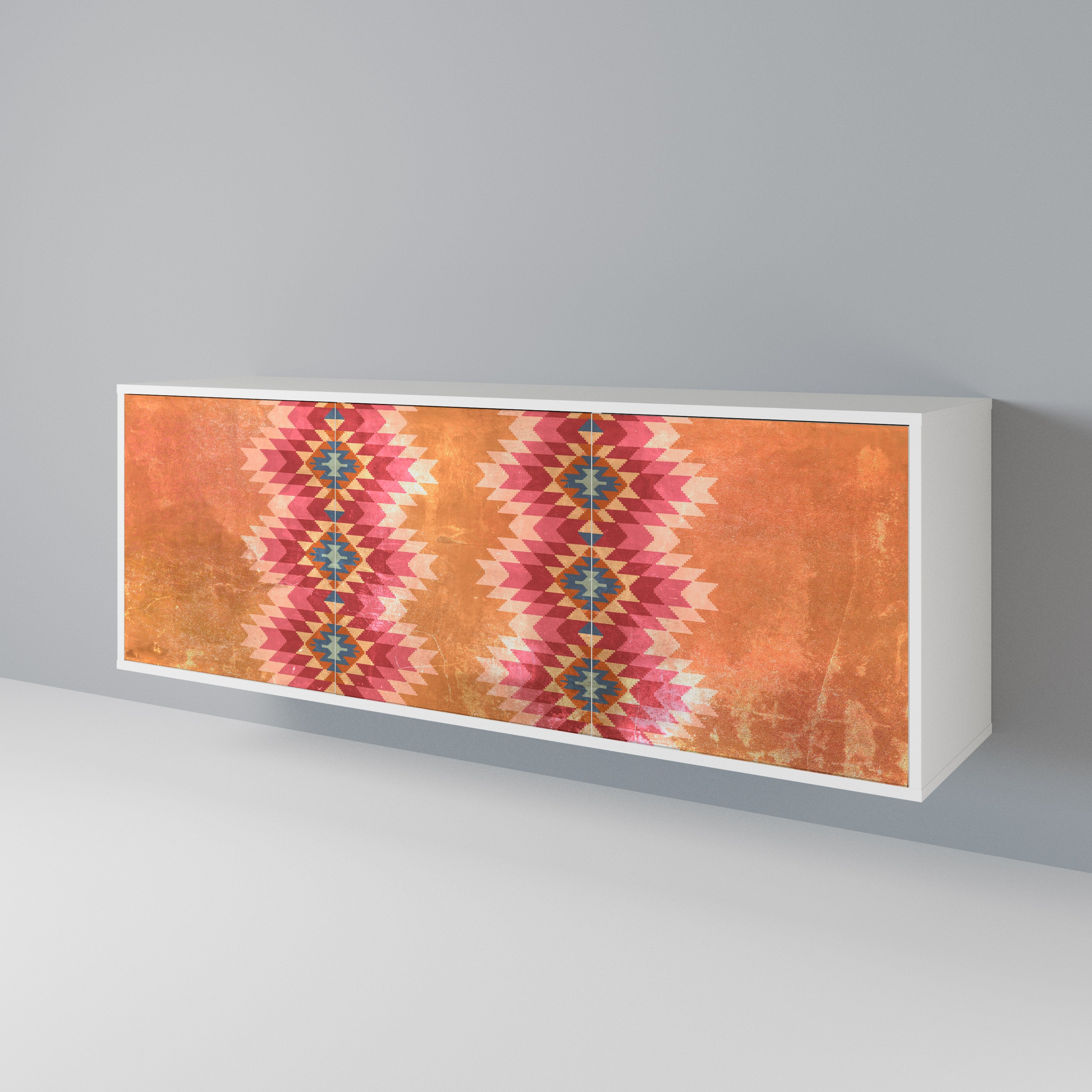 INDIAN FOLK 3-Door Sideboard