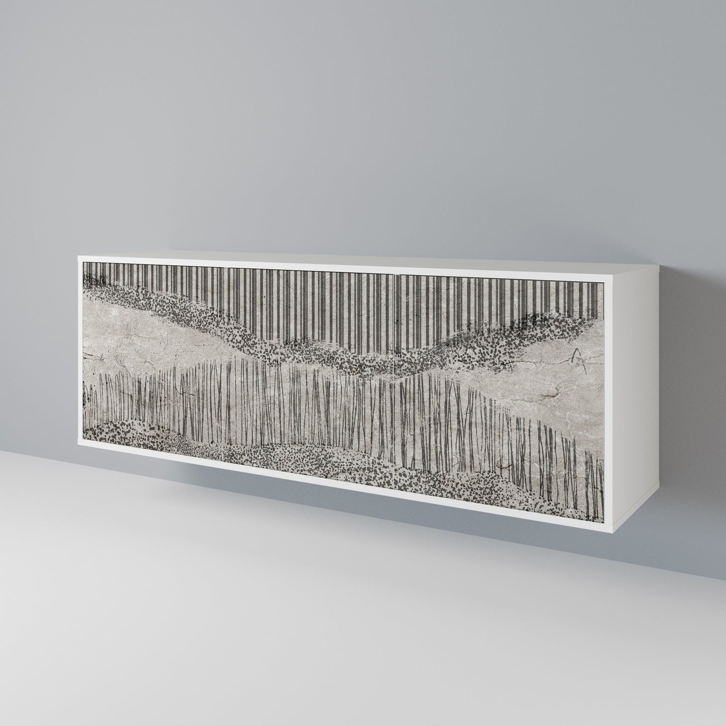 GRAIN LINES 3-Door Sideboard