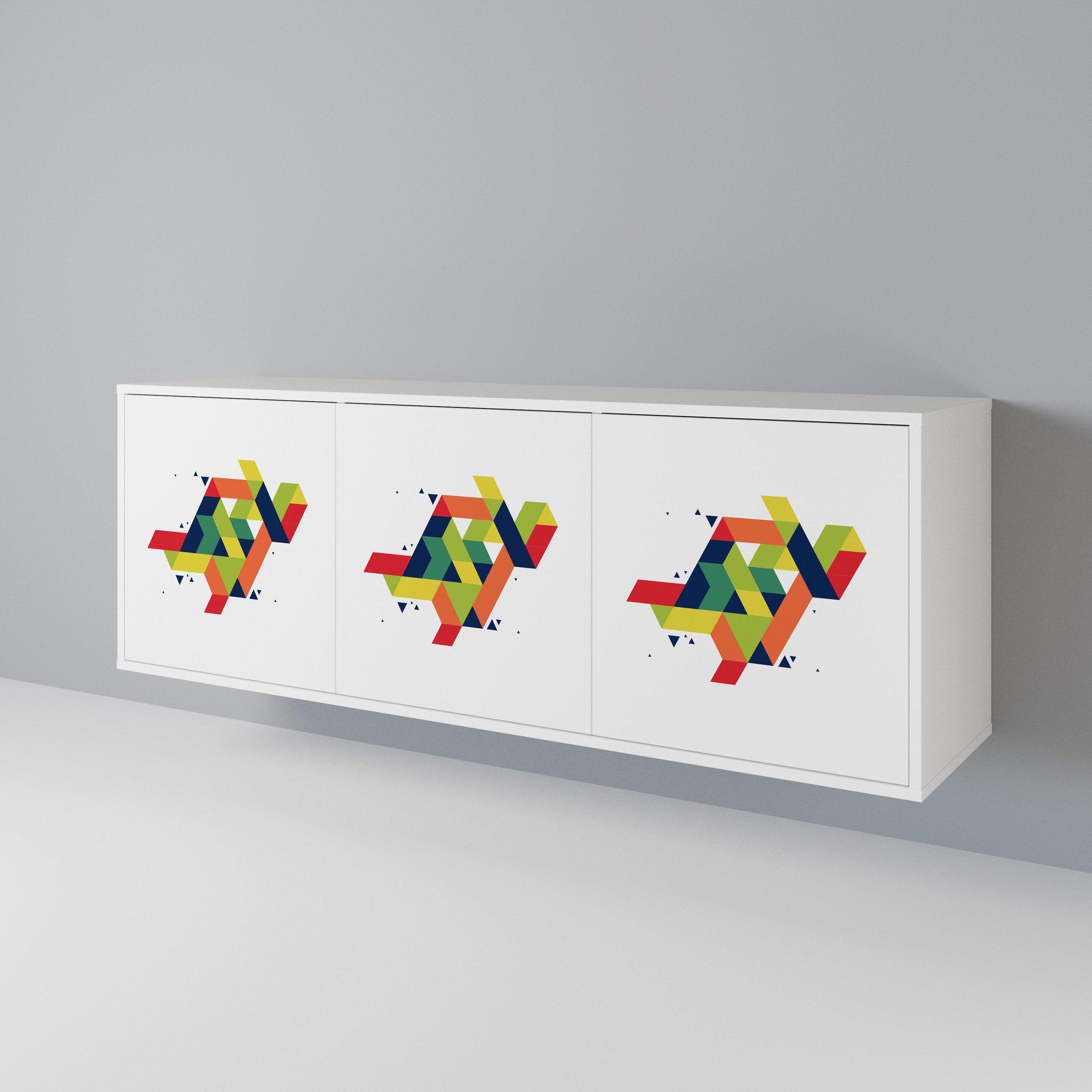 FUTURE SIGN 3-Door Sideboard