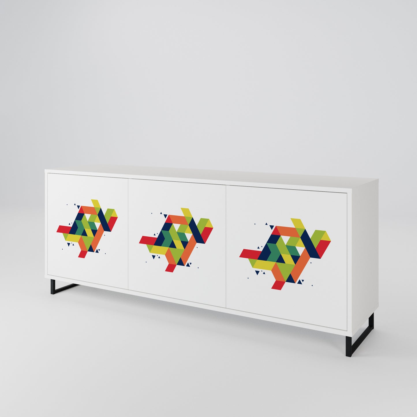 FUTURE SIGN 3-Door Sideboard