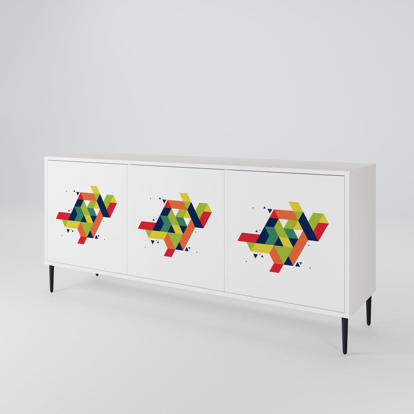 FUTURE SIGN 3-Door Sideboard