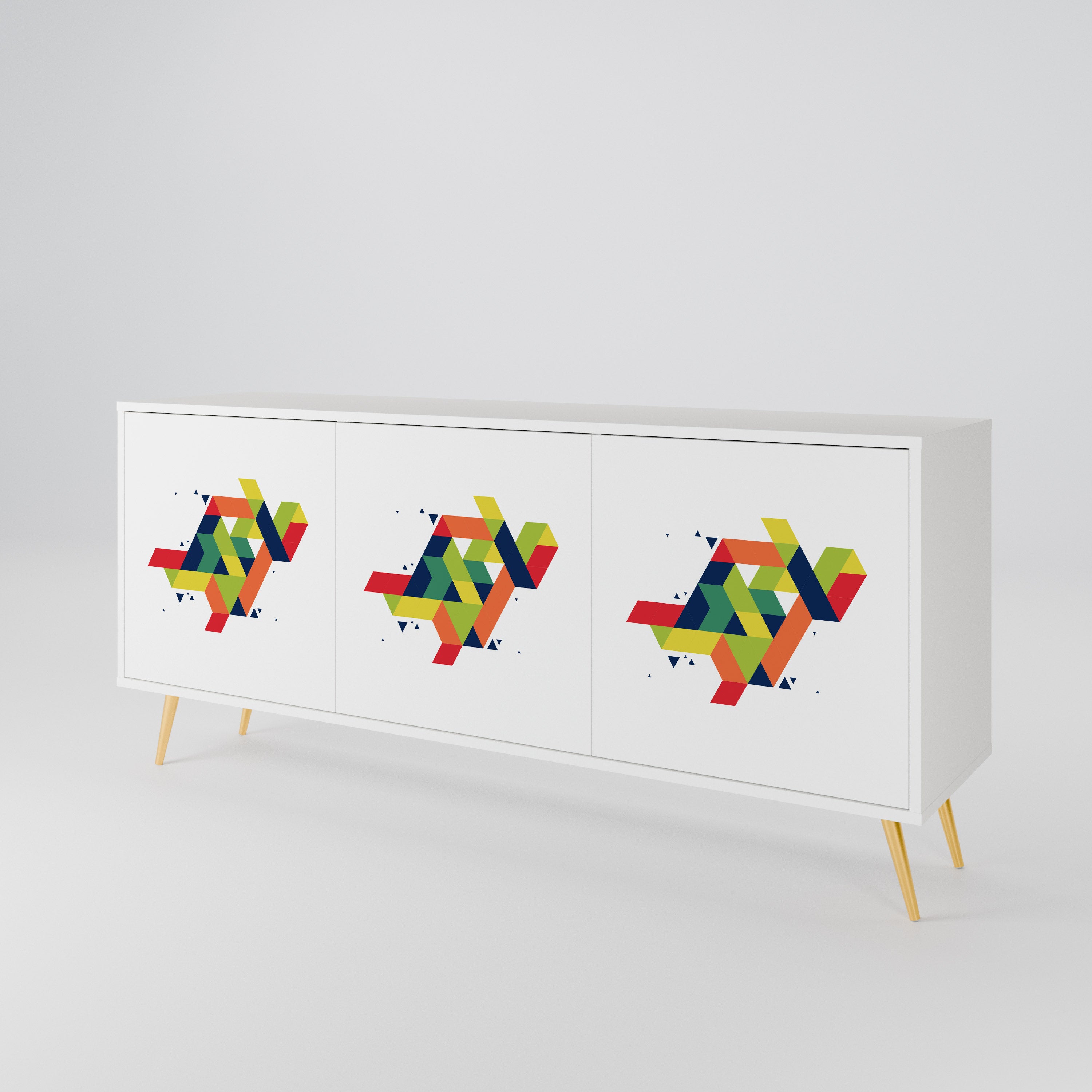 FUTURE SIGN 3-Door Sideboard