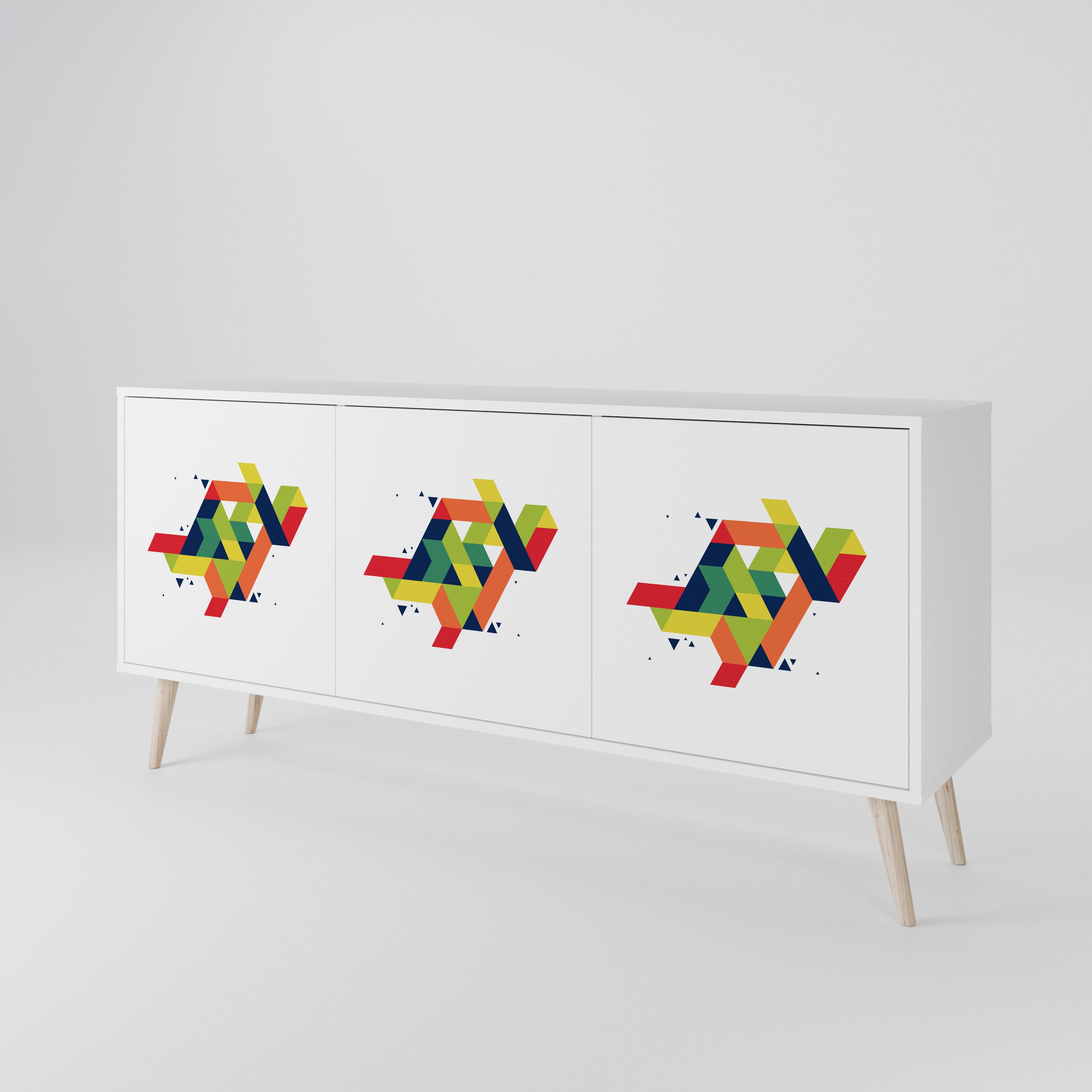 FUTURE SIGN 3-Door Sideboard
