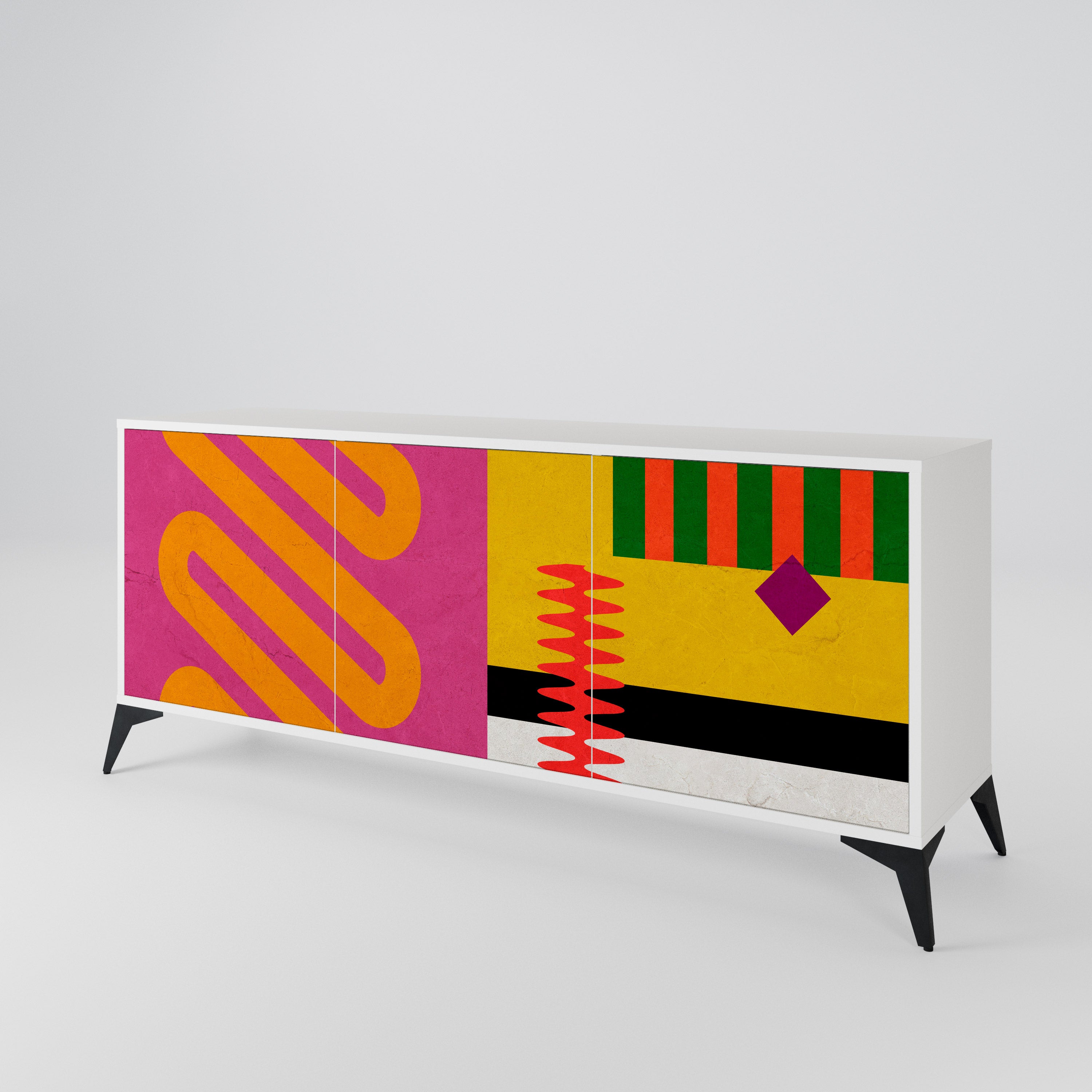 VIVID ART 3-Door Sideboard