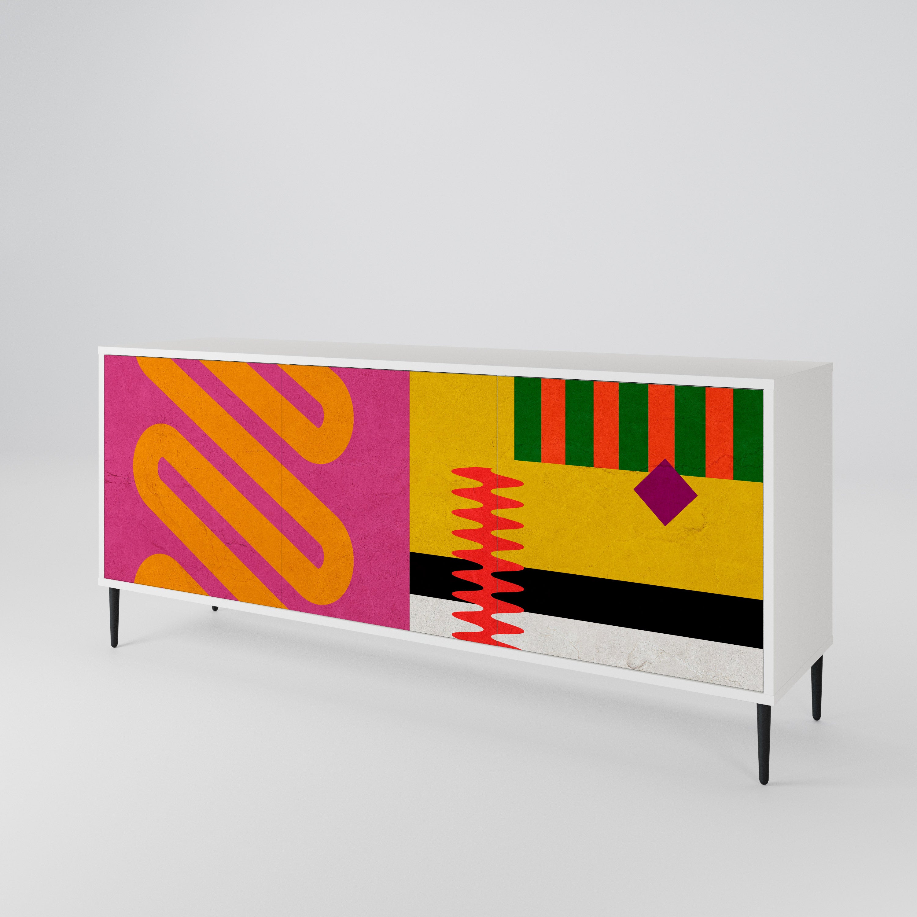 VIVID ART 3-Door Sideboard