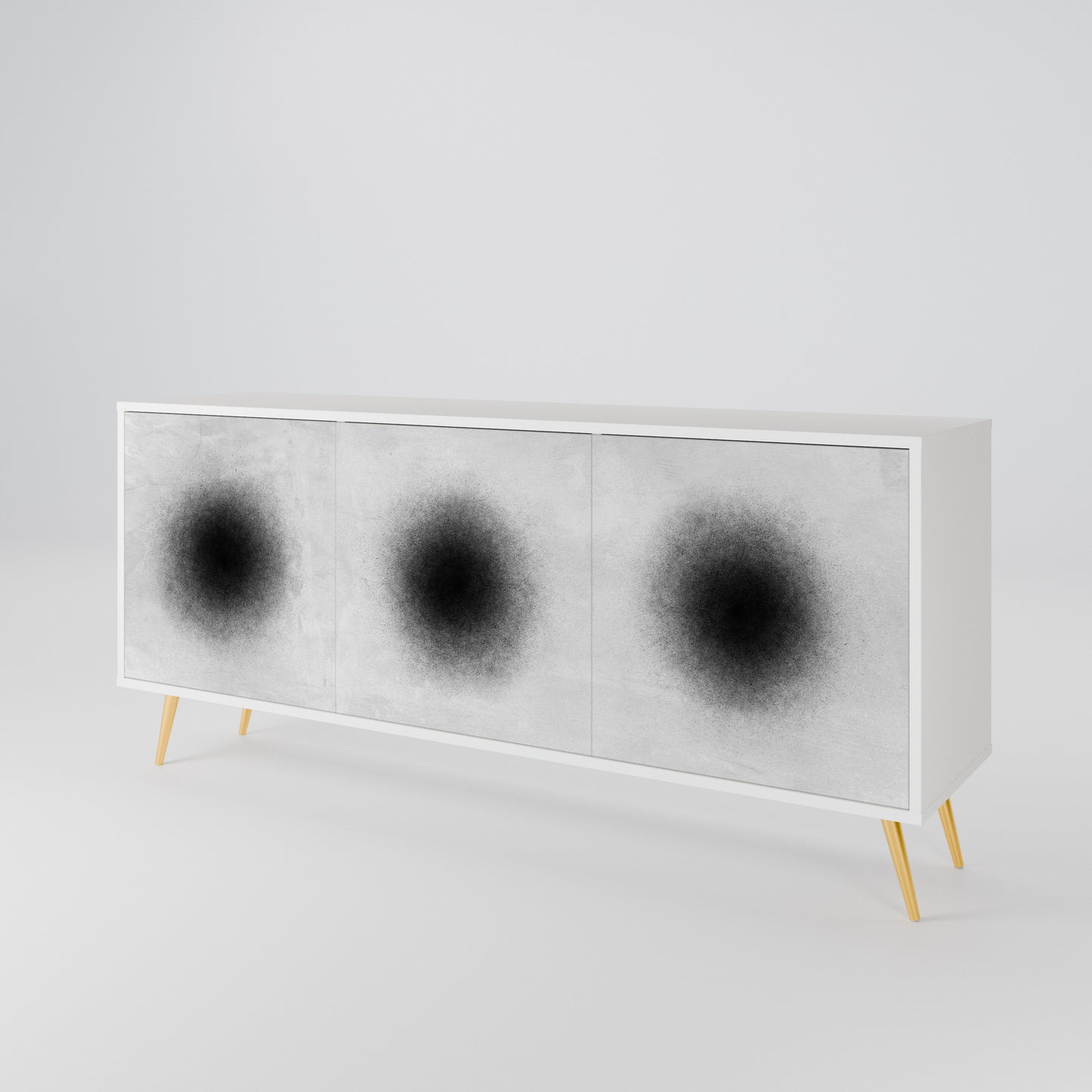 BLACK HOLE 3-Door Sideboard