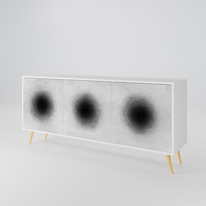 BLACK HOLE 3-Door Sideboard