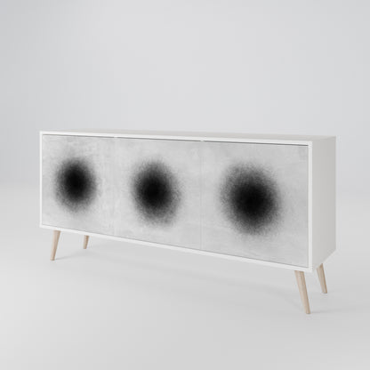 BLACK HOLE 3-Door Sideboard