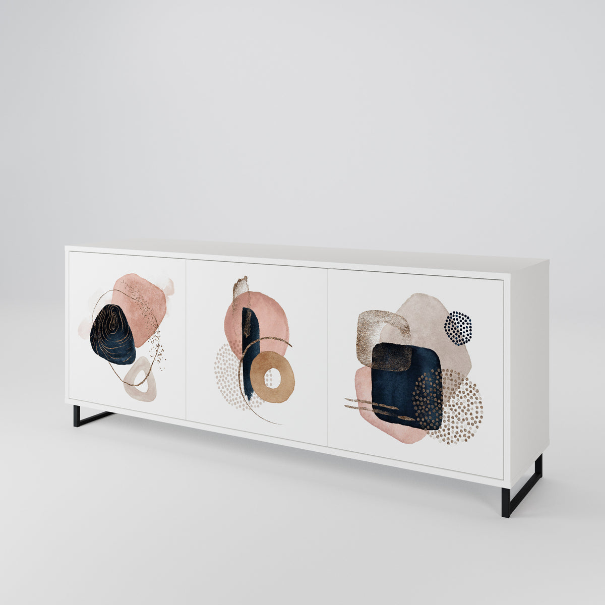 COLORFUL SHAPES 3-Door Sideboard