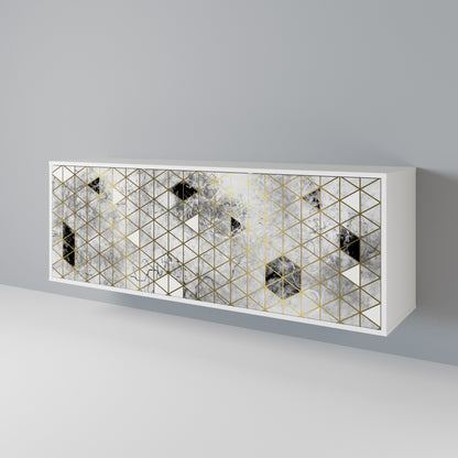 ASHEN ARIA 3-Door Sideboard
