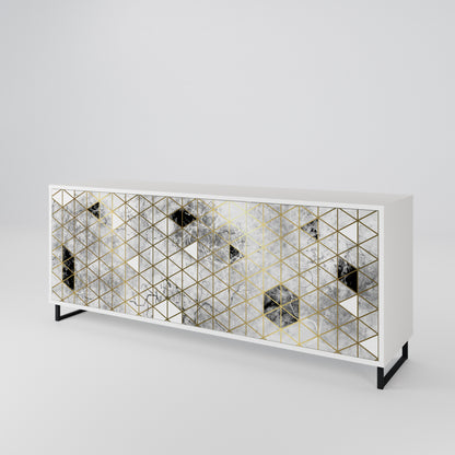 ASHEN ARIA 3-Door Sideboard