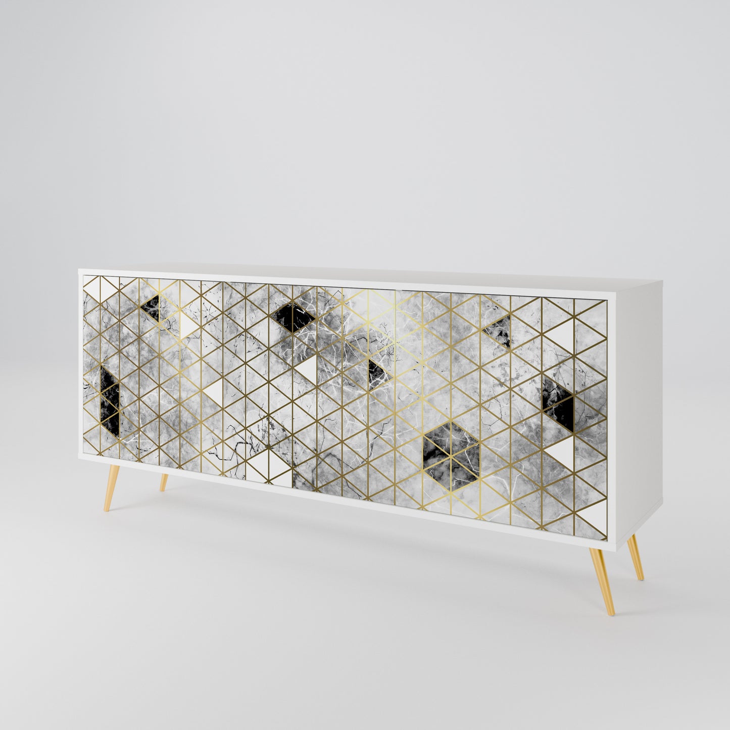 ASHEN ARIA 3-Door Sideboard