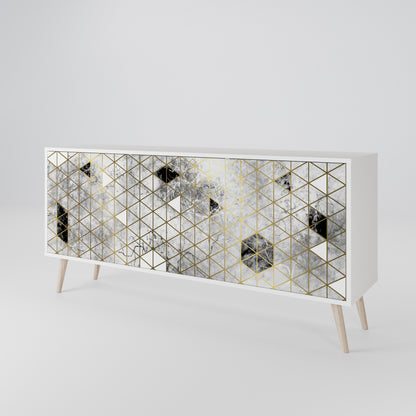 ASHEN ARIA 3-Door Sideboard