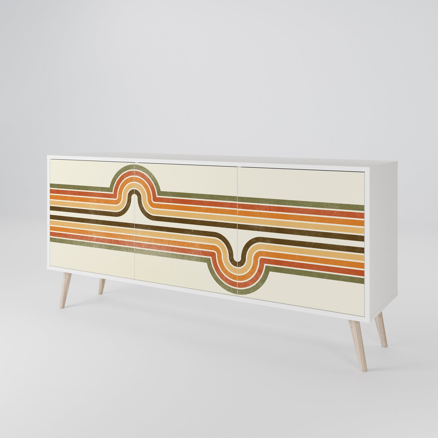 EXCEPTIONAL STREAM 3-Door Sideboard