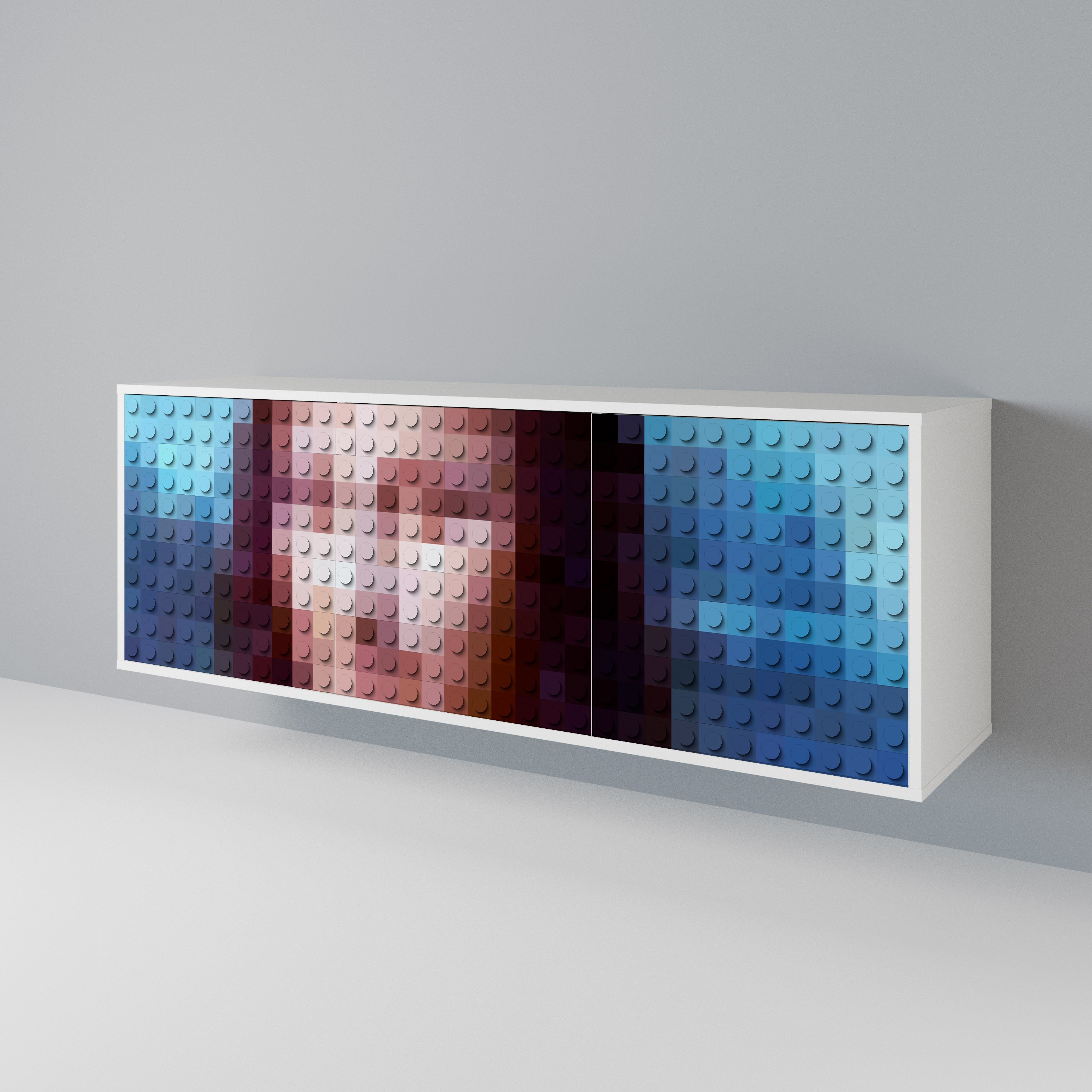 CONSTRUCTIVE ART 3-Door Sideboard