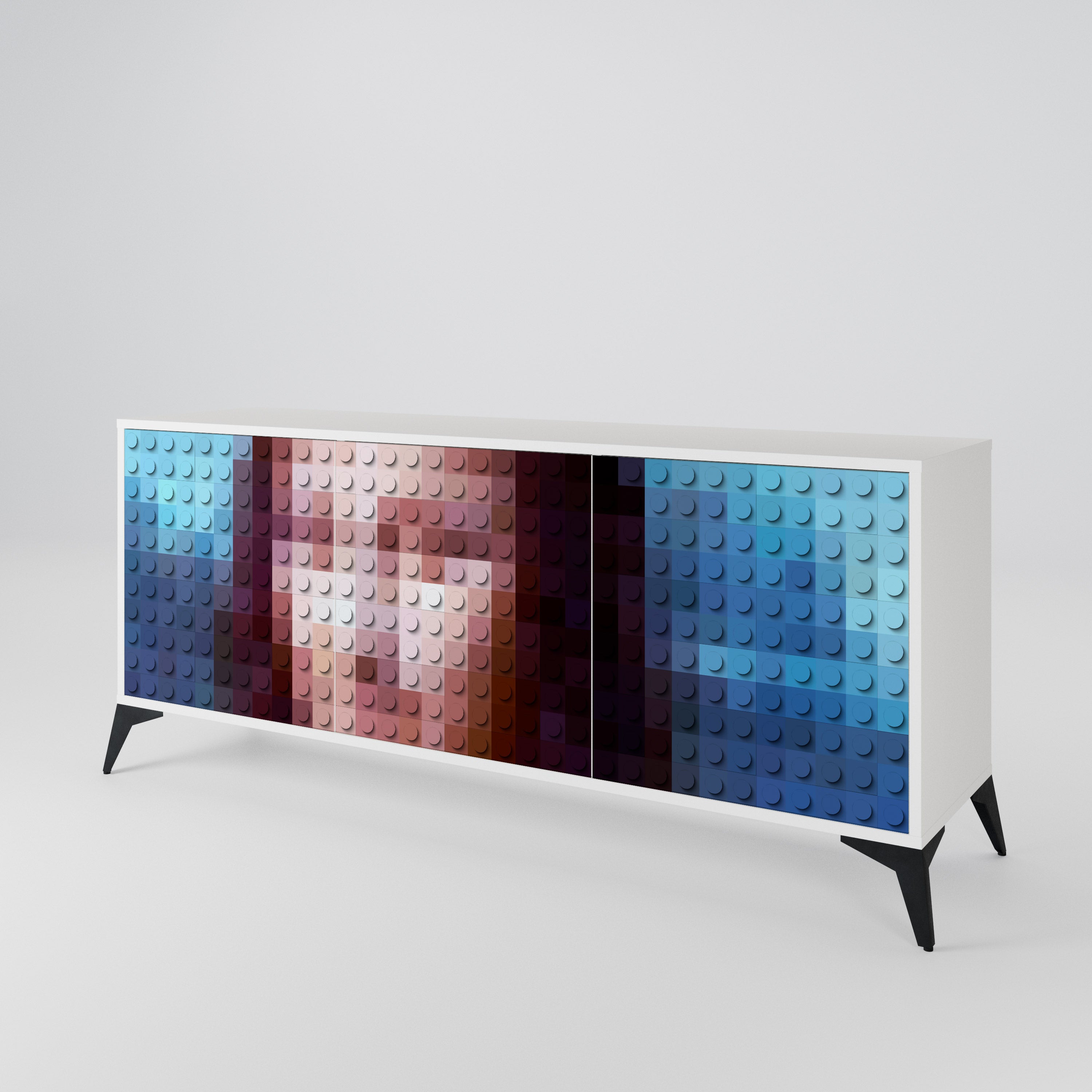 CONSTRUCTIVE ART 3-Door Sideboard