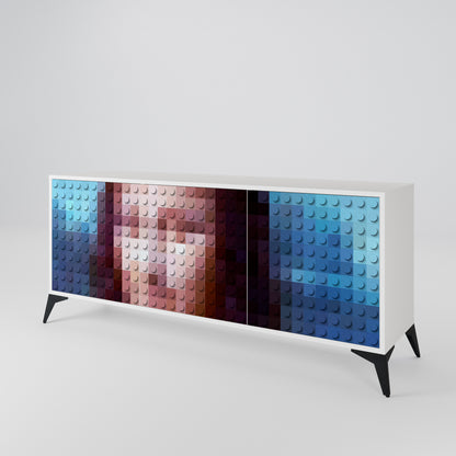 CONSTRUCTIVE ART 3-Door Sideboard