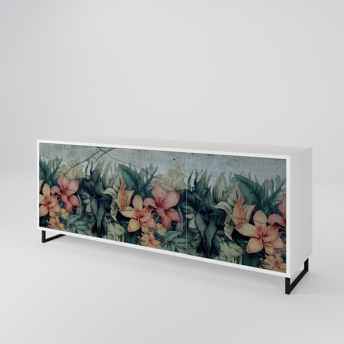 HEAVENLY BLOOM 3-Door Sideboard