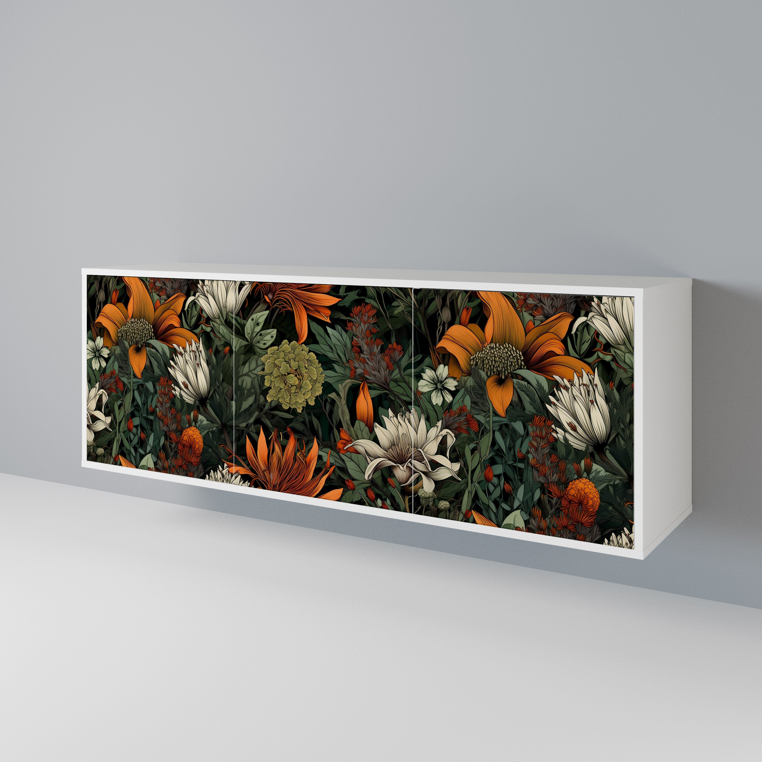 MIDNIGHT SPROUT 3-Door Sideboard