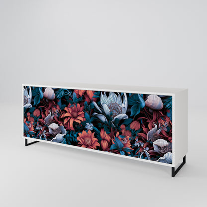 ETHEREAL BLOSSOMS 3-Door Sideboard
