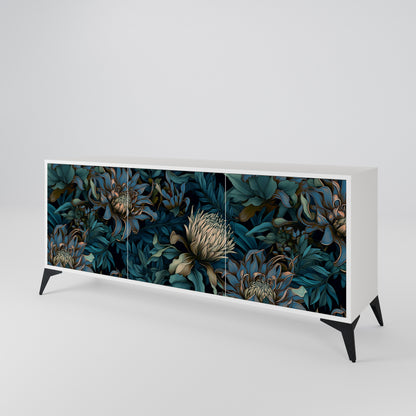TWILIGHT BLOOM 3-Door Sideboard