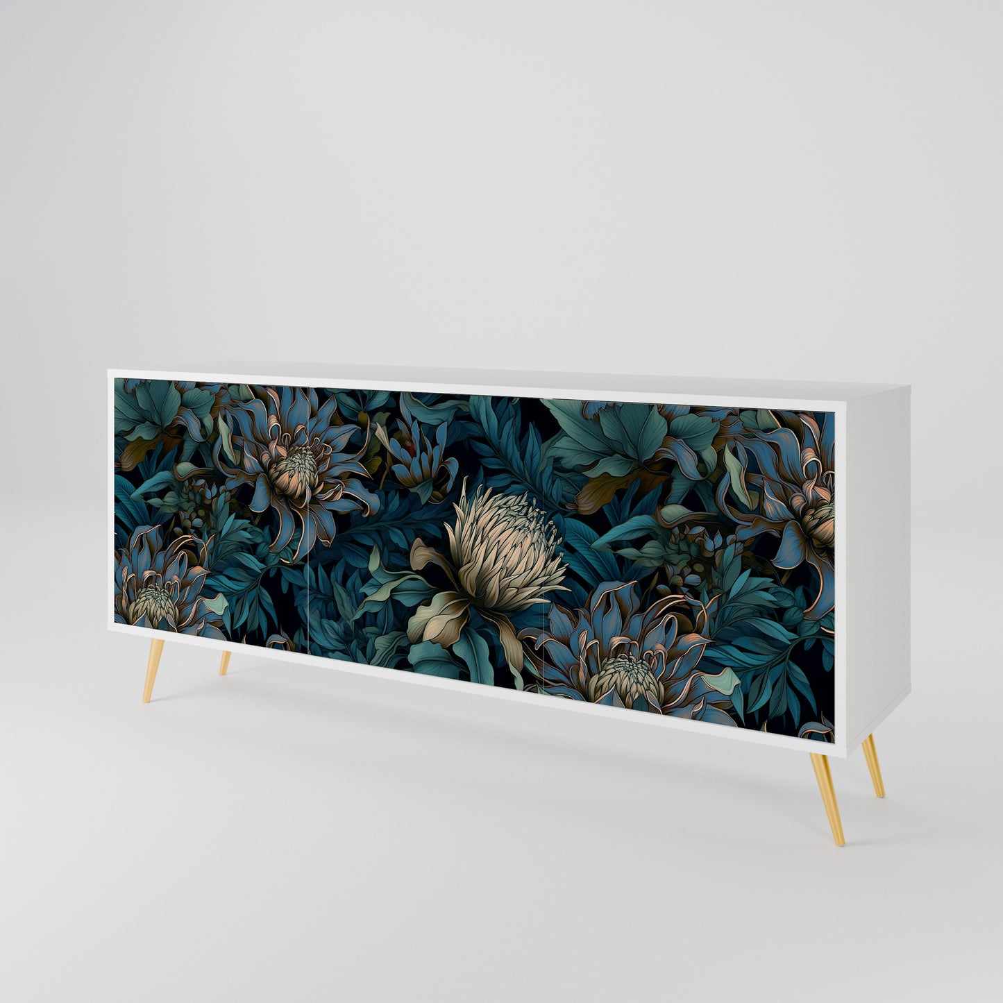 TWILIGHT BLOOM 3-Door Sideboard