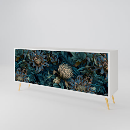 TWILIGHT BLOOM 3-Door Sideboard