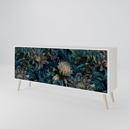 TWILIGHT BLOOM 3-Door Sideboard