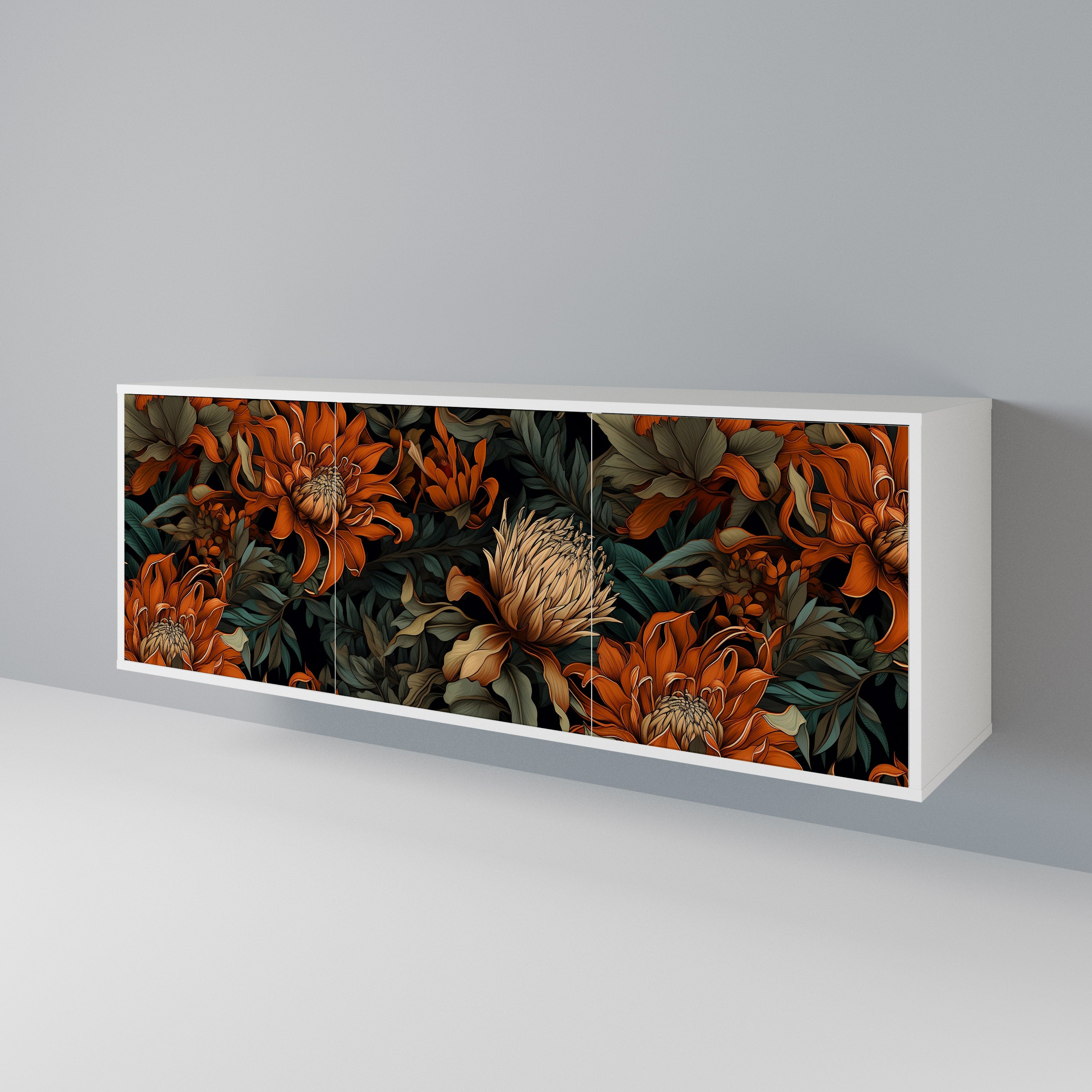 DAWN BLOOM 3-Door Sideboard
