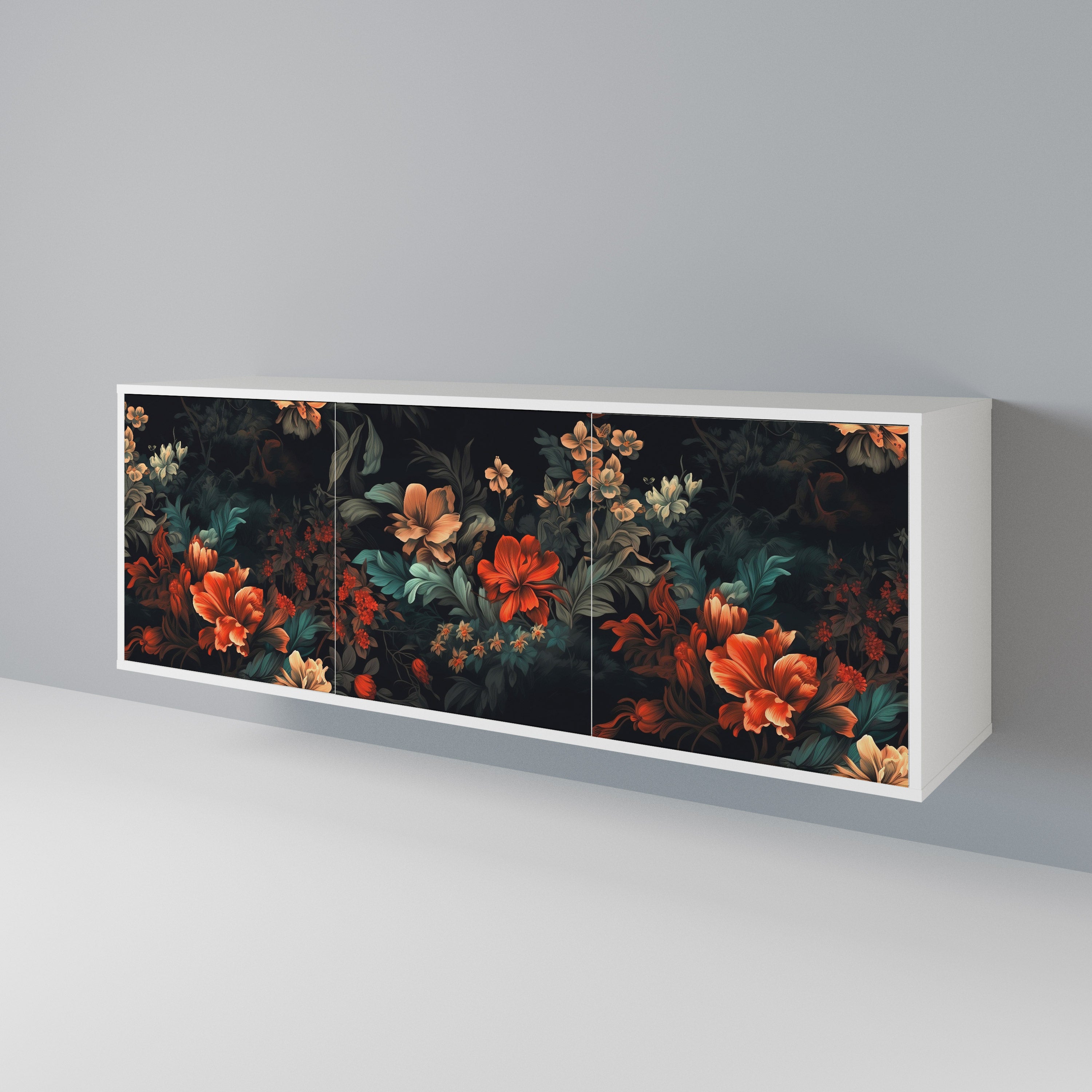IMAGINARY BLOSSOM 3-Door Sideboard