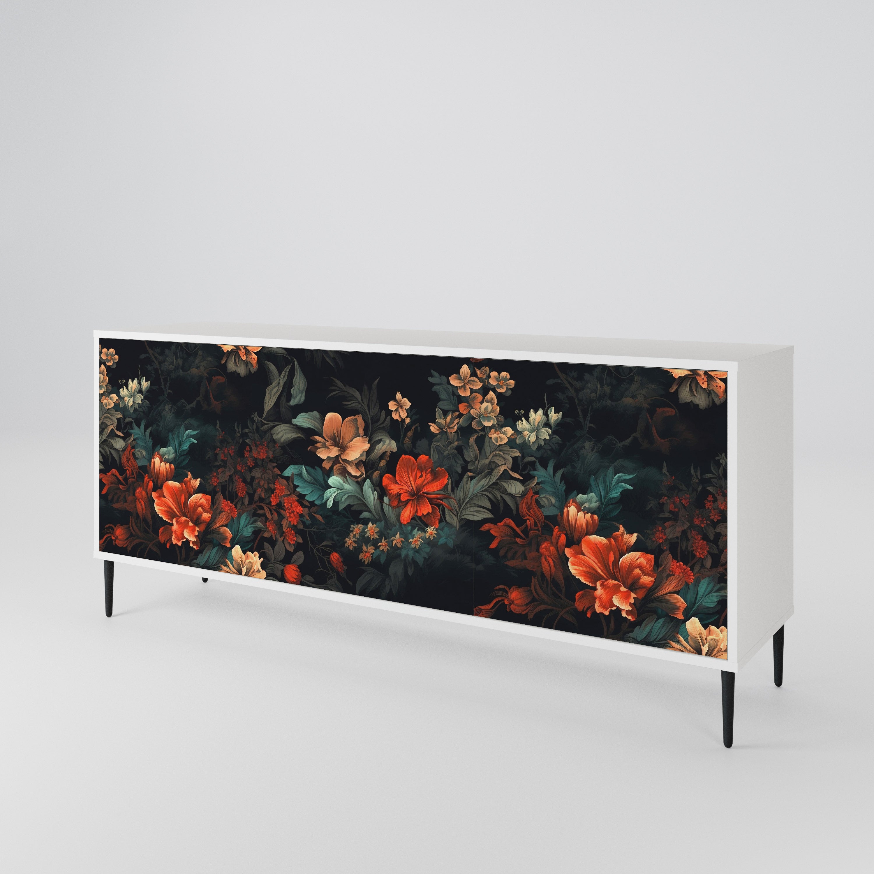 IMAGINARY BLOSSOM 3-Door Sideboard