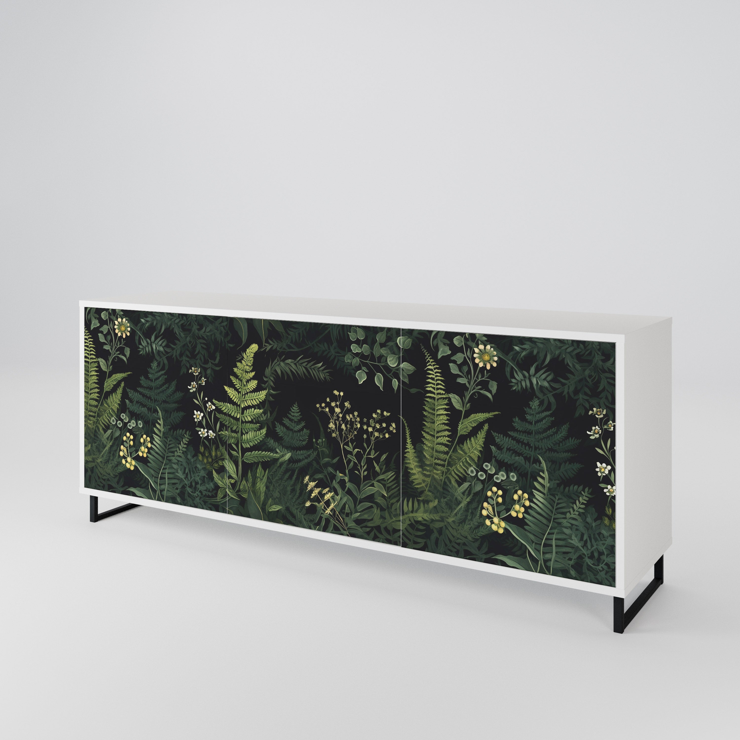FERN FLOWERS 3-Door Sideboard