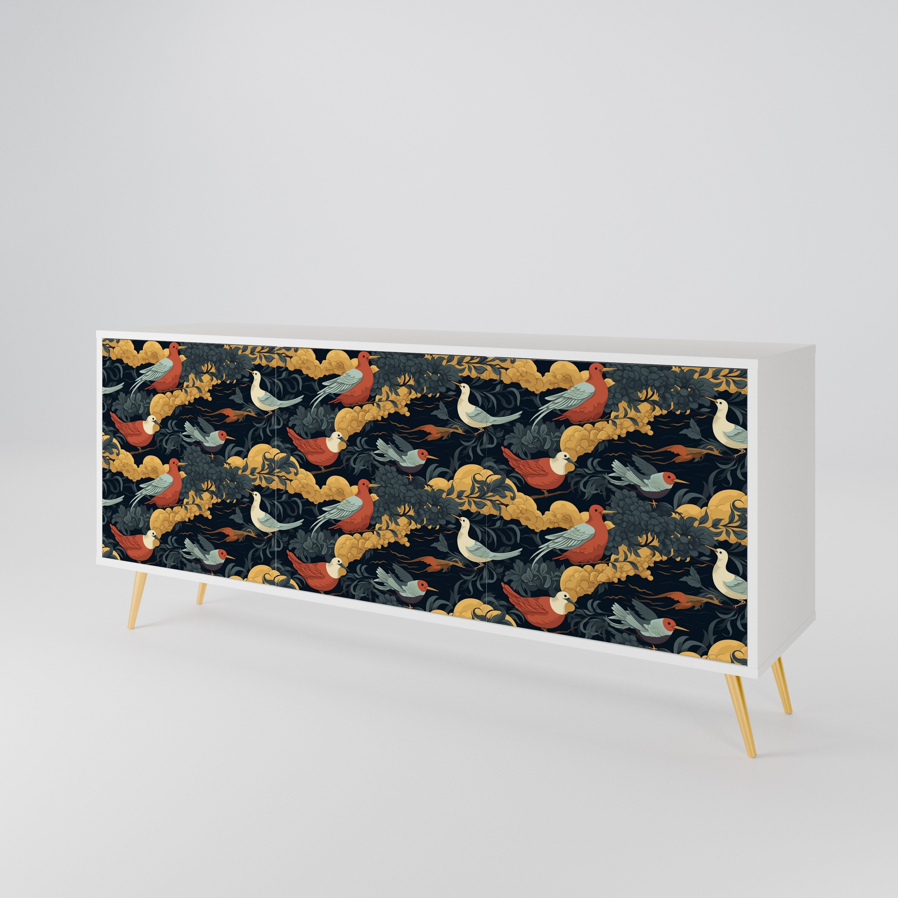FOWLY DAZE 3-Door Sideboard