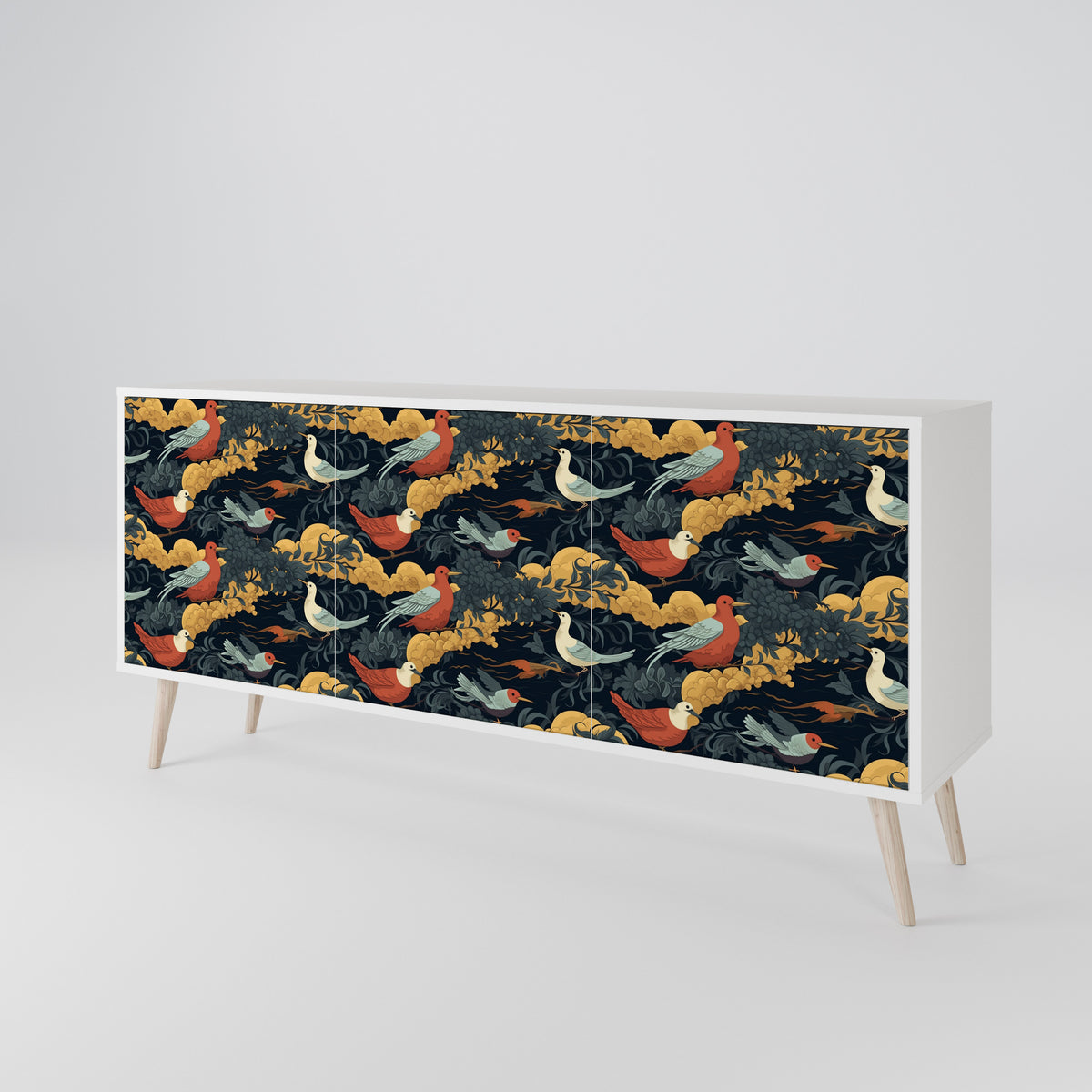 FOWLY DAZE 3-Door Sideboard