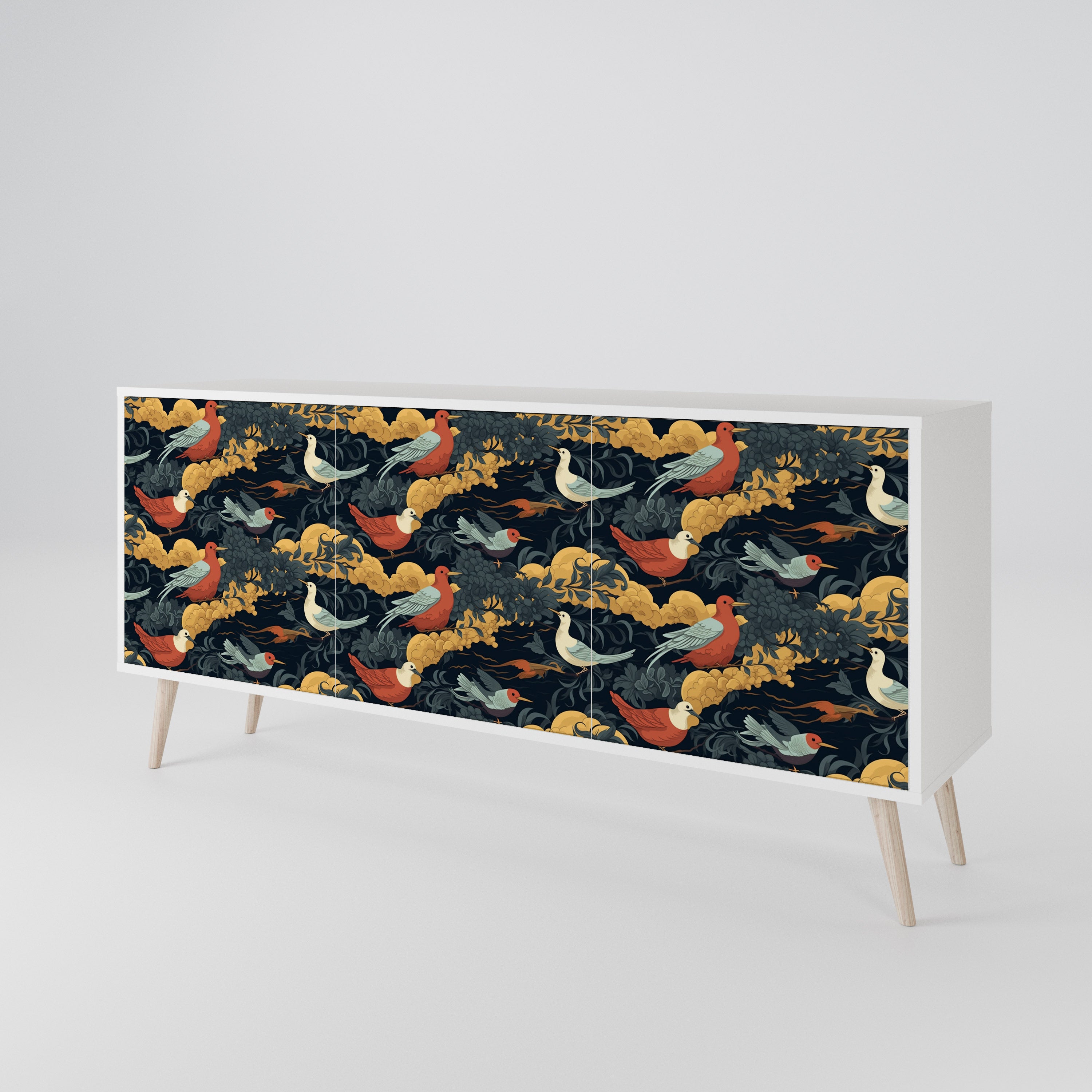 FOWLY DAZE 3-Door Sideboard