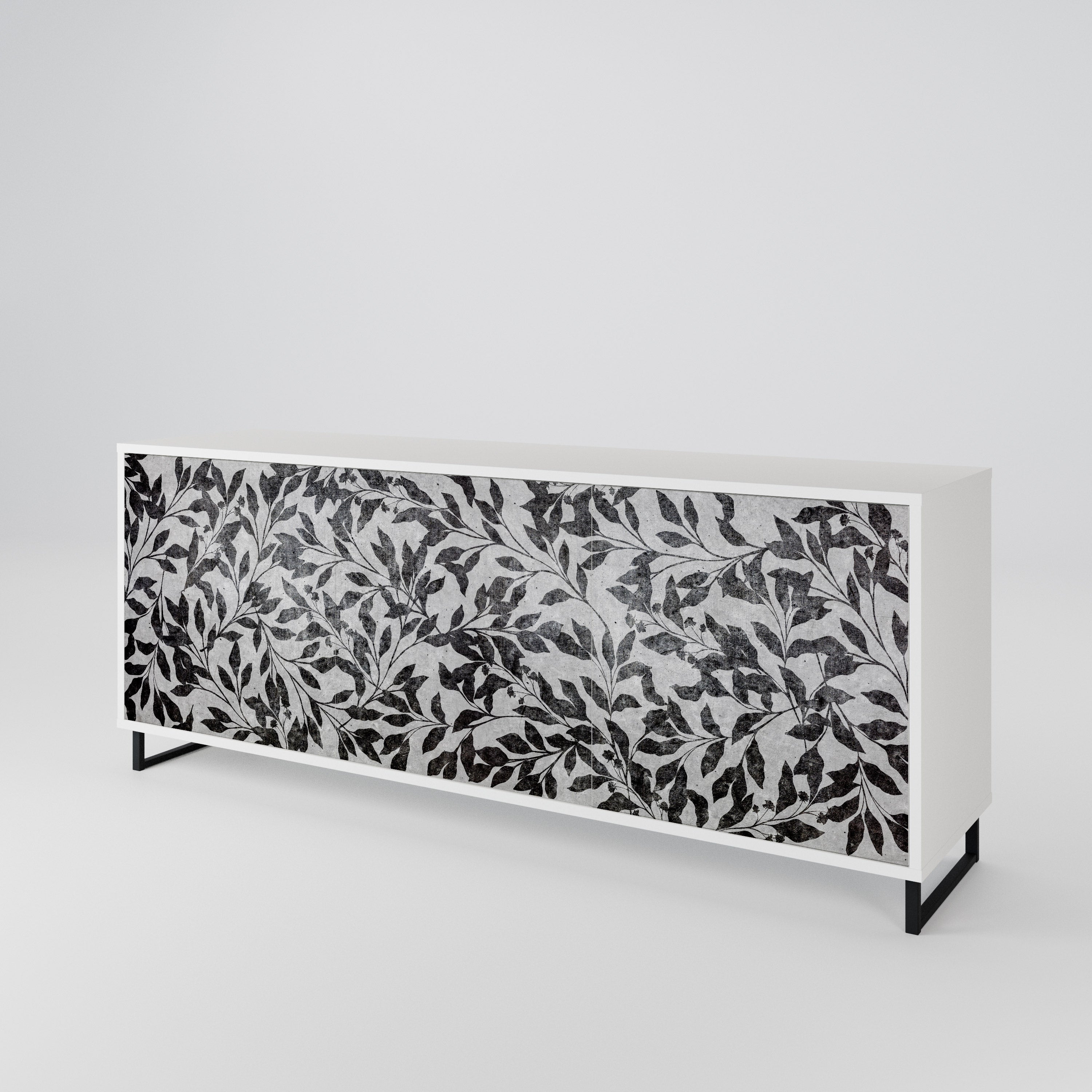 CHARCOAL SPROUT 3-Door Sideboard
