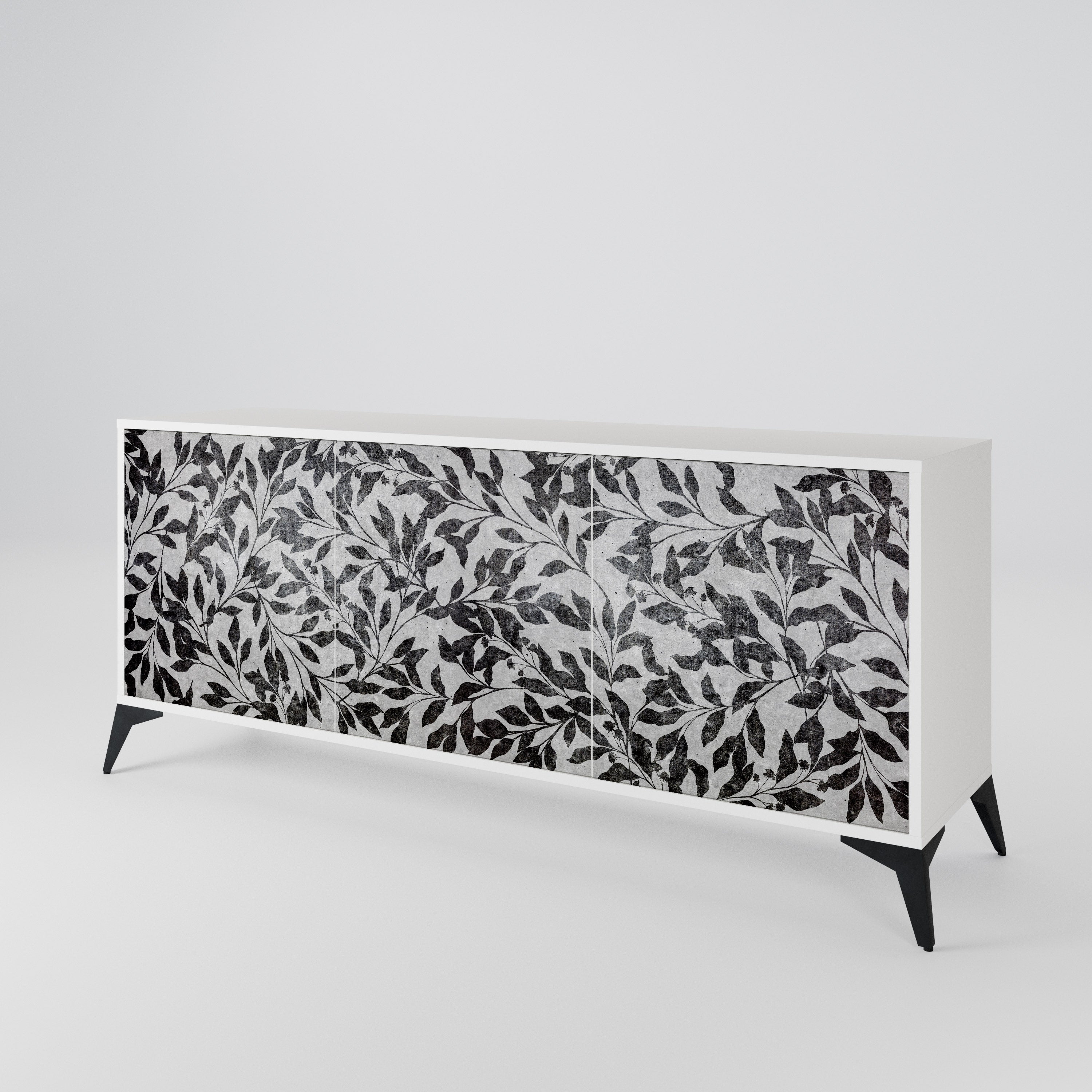 CHARCOAL SPROUT 3-Door Sideboard