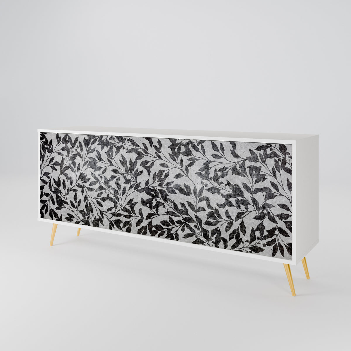 CHARCOAL SPROUT 3-Door Sideboard