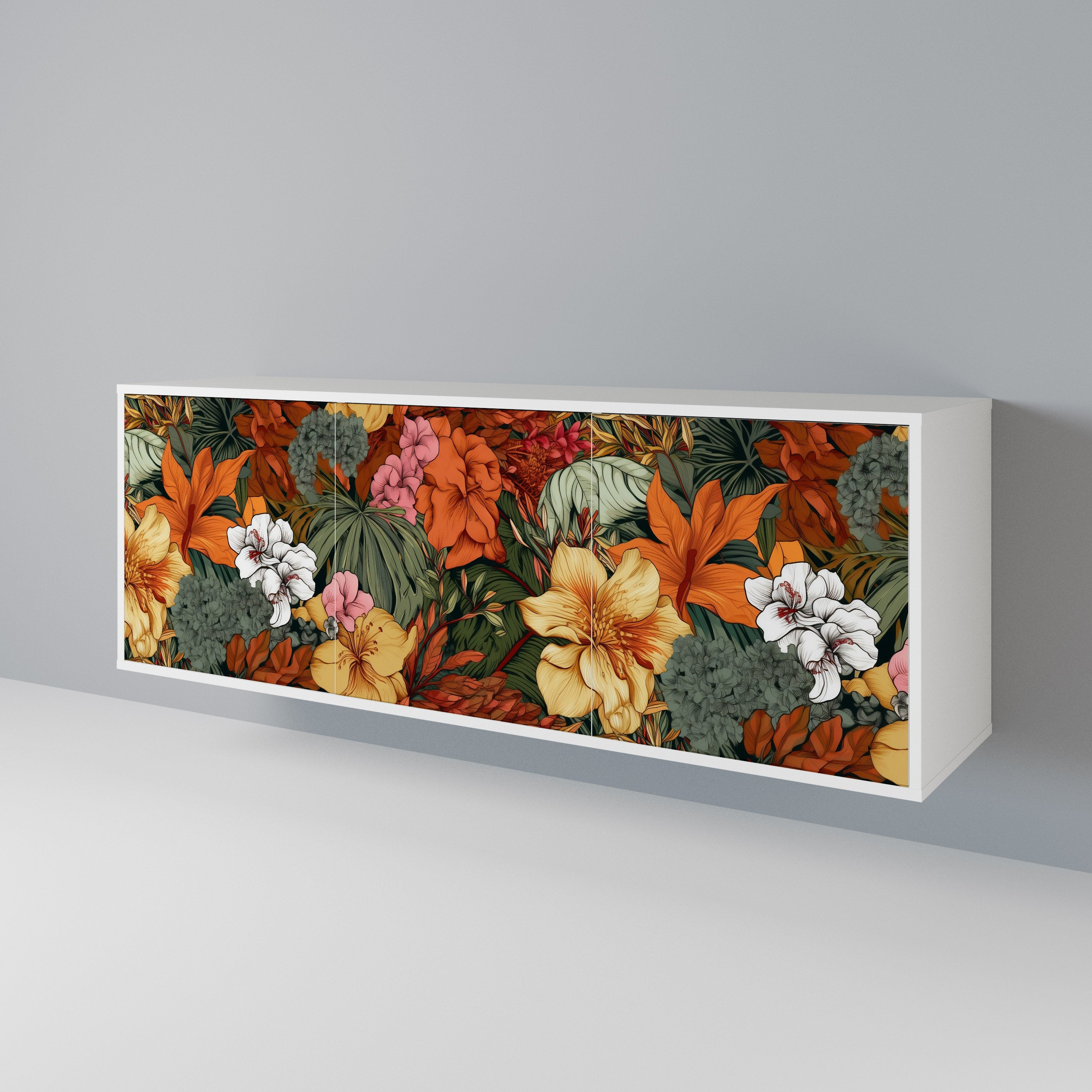 RADIANT FLORA 3-Door Sideboard