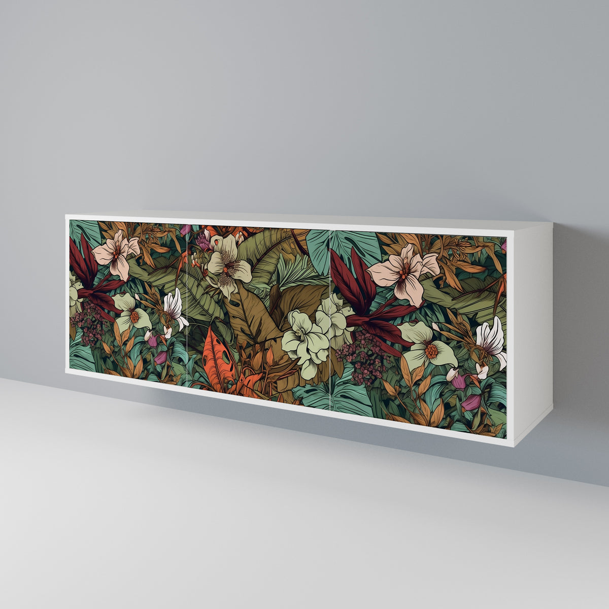 BOTANICAL EMERGENCE 3-Door Sideboard